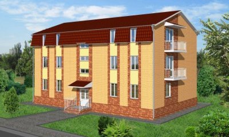 Многоквартирный дом из ЛСТК "Усть-Донецк"